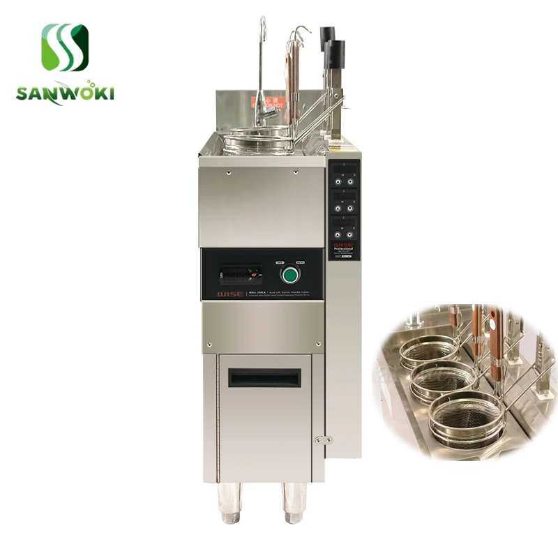 Коммерческая профессиональная электрическая стоячая лапша 30L с автоматическим