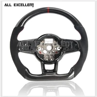 for vw golf carbon fiber steering wheel for mk7mk7 5 gtir with alcantara withwithout carbon fiber tirm