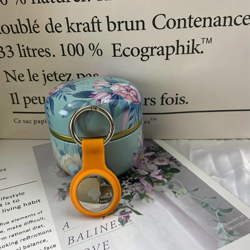 

2021 New Soft Protective Cover Shell Anti-fall Tracker Case for AirTags Tracker Anti-drop