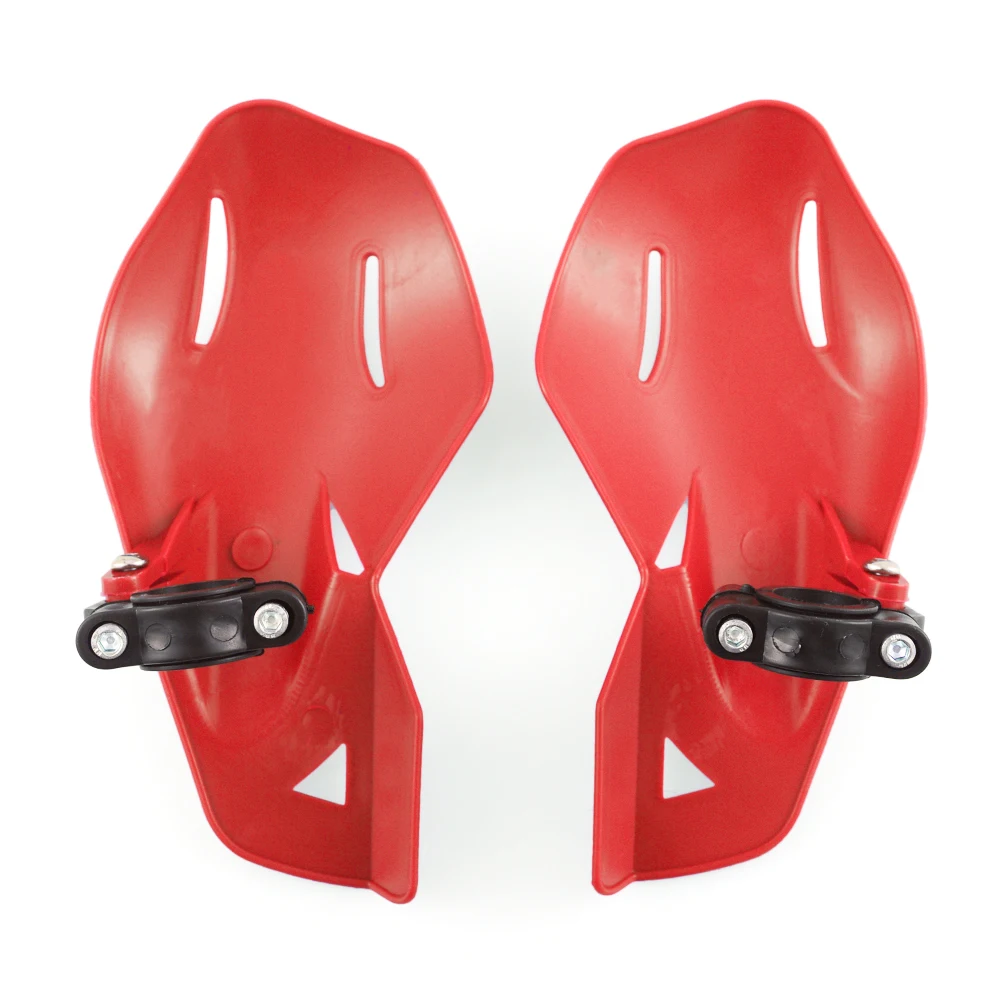 Красный Мотоциклетные рукавицы защита для рук для Kawasaki Honda Yamaha KTM SX EXC XCW SMR мото байк квадроциклы 7/" 22 мм руль - Цвет: Красный
