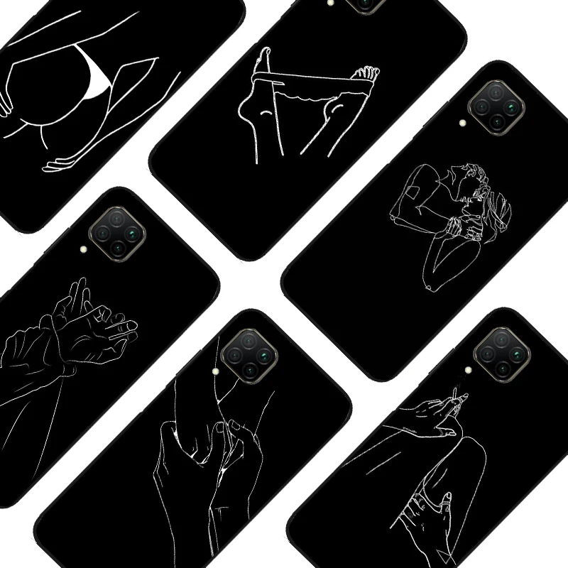Чехол для Huawei P30 P20 P40 Mate 20 Lite P Smart 2019 Nova 9 5T Honor 50 Pro 8X 10i | Мобильные телефоны и