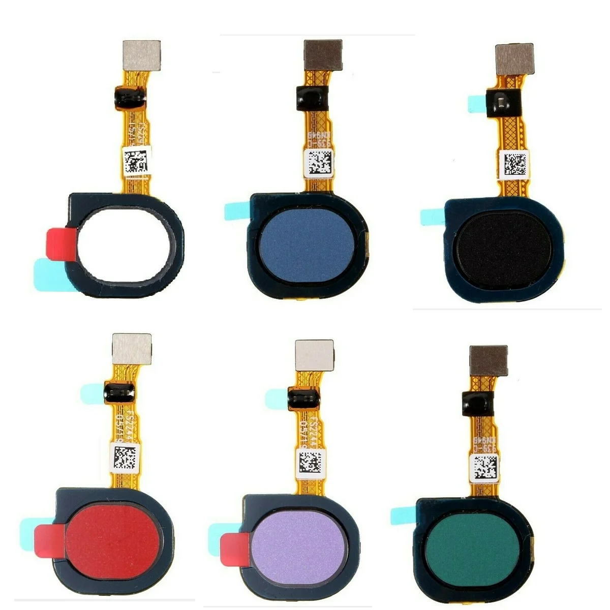 

OEM For Samsung Galaxy A11 A115 M11 Home Key Fingerprint Button Flex Cable Part Replacement Green White Black Blue Purple Red