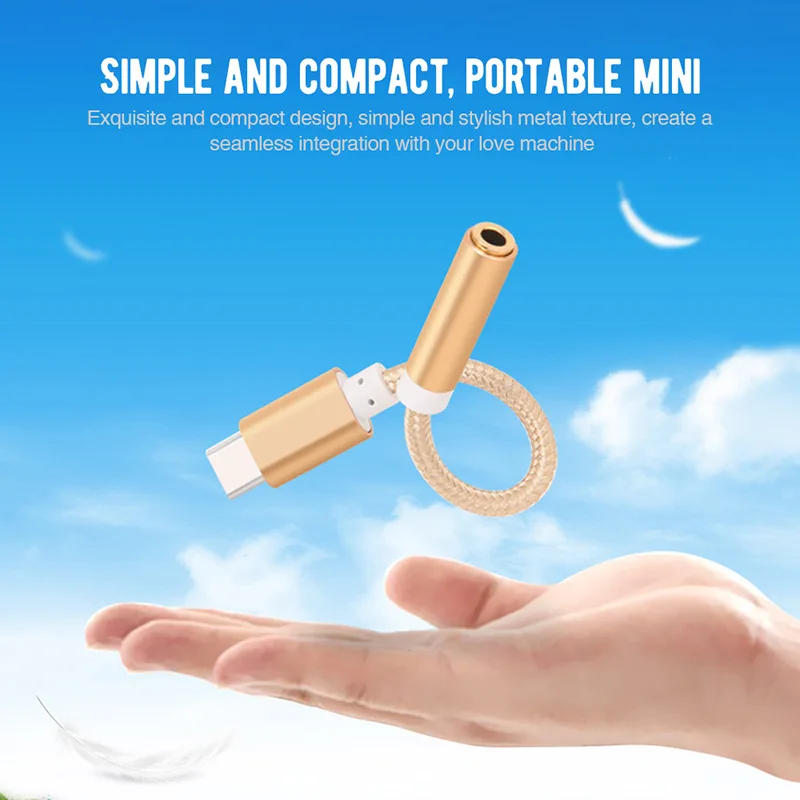 Кабель USB Type-C для наушников 3 5 мм адаптер USB-C-3 разъем Aux кабель Samsung galax Huawei Xiaomi