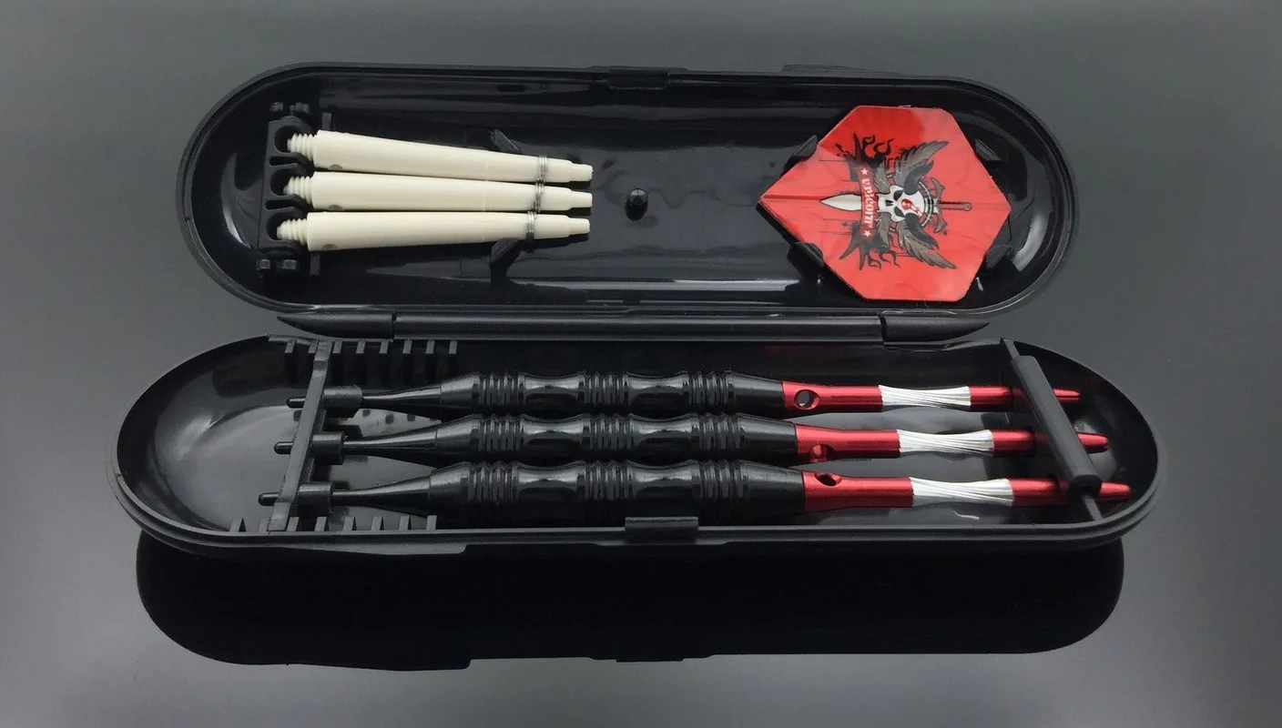 

A Set of 3 Knight Darts, Keel Electronic Darts, Soft Darts Needle Box Tungsten Darts Soft