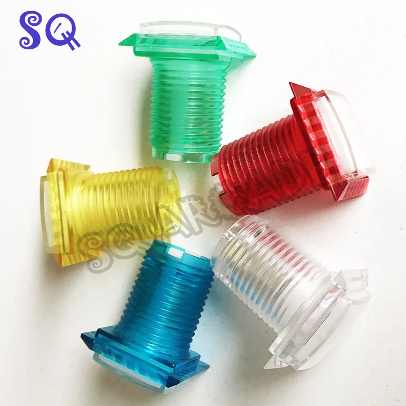 

10 шт. 12 в 33 мм Мгновенный Кнопочный светодиодный ключатель Светодиодная лампа 3pin переключатель с квадратной кнопкой