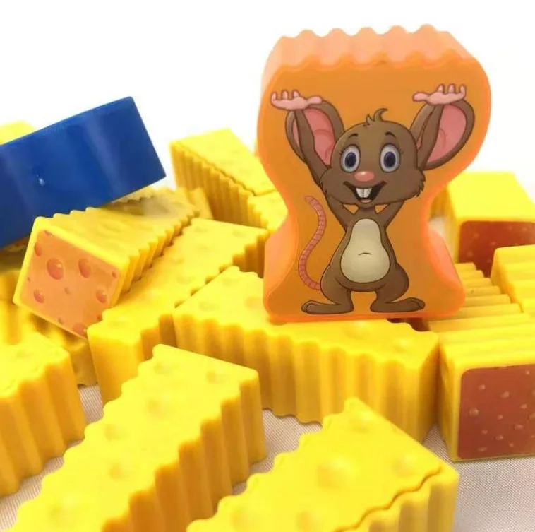 

Fancy Toy for Children Mouse Folding Cheese Arch Cheese Folding Music Desktop Game Parent-Child Interaction Birthday Gift