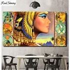 Алмазная 5D картина сделай сам в африканском стиле, полноразмерная, квадратная, круглая, алмазная вышивка 5D, украшение для дома в стиле древних африканцев, T246