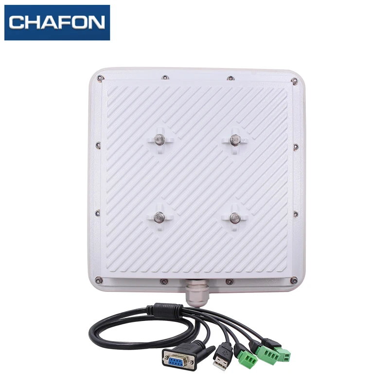 CHAFON 865~ 868 МГц 5 метров rfid uhf считыватель IP66 водонепроницаемый RS232 WG26 реле SDK для парковки и управления складом