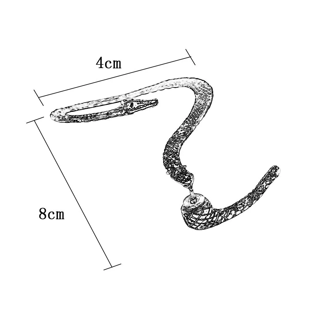 

1 PC New Cool Snake Ear Cuff Clip Wrap Lure Stud Earrings Gothic Punk Gift High Quality