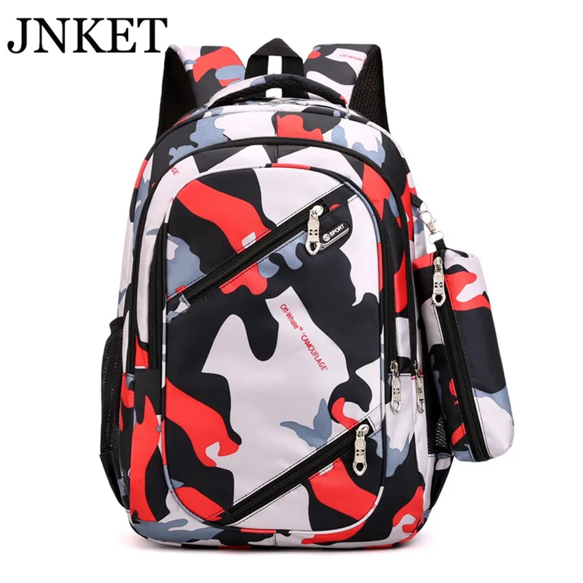 

JNKET New Fashion Unisex Backpack Leisure Travel Computer Camouflage Schoolbag