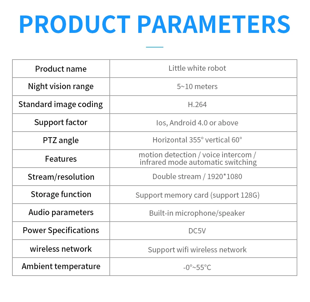 INQMEGA 1080P облачная домашняя охранная IP камера-робот интеллектуальная камера с функцией автоматического слежения беспроводная камера видеонаблюдения с WiFi камера наблюдения
