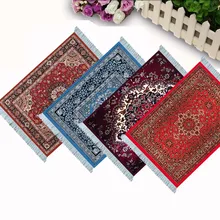 MRGBEST Big Promotion Persian Carpet Laptop Gaming Pc Speed Keyboard Mousepad White Tassel Rubber Table Mats Coaster for Csgo