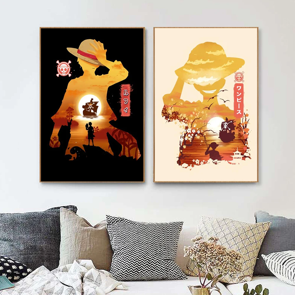

Classic Anime Comics Posters Wall Art HD Print Canvas Painting Kid'S Bedroom Prints Fashion for Living Room Corridor Home Decor