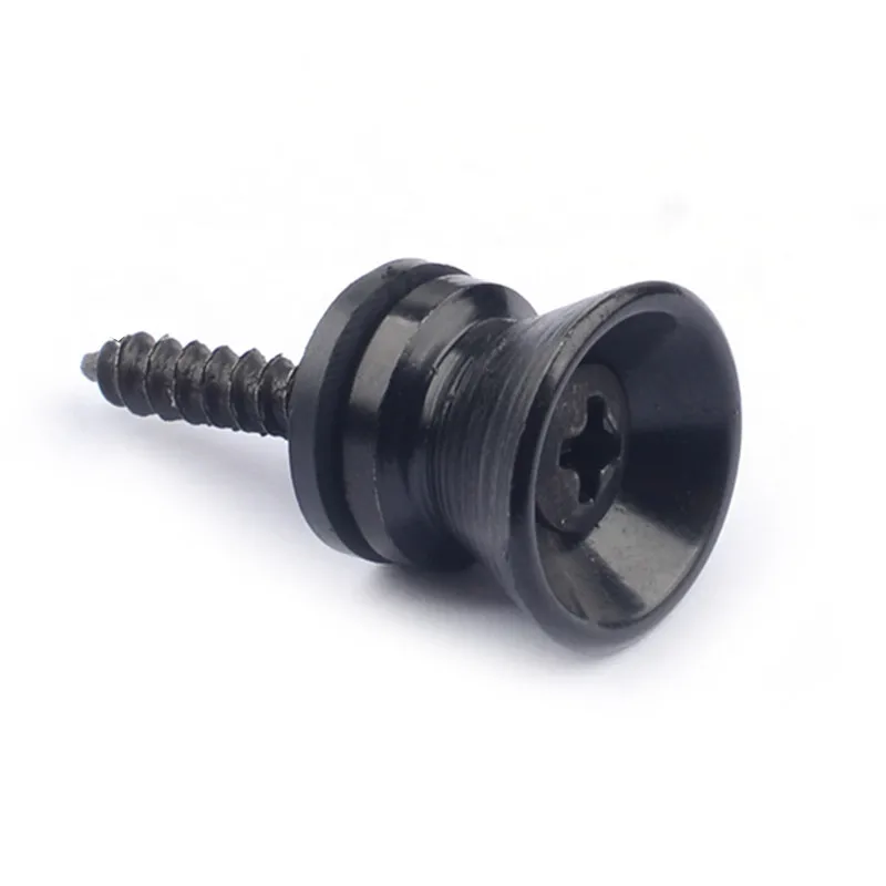 Замок для гитарного ремня 50 шт. металлические зажимные штифты кнопка