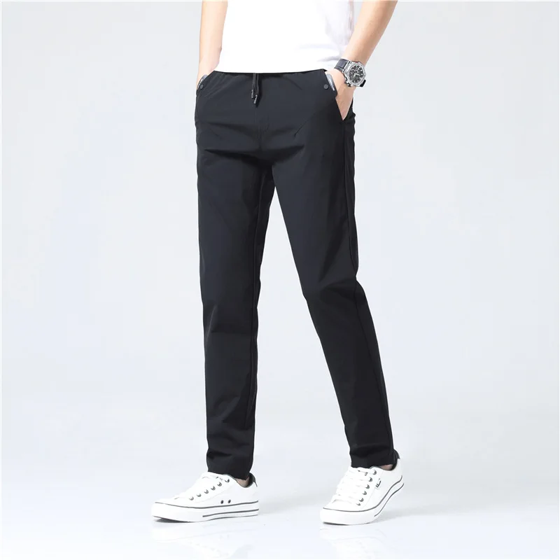 

Casual pants men's 2021 summer casual sports casual pants men's thin casual pants straight casual pants Drawstring