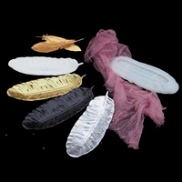 diy feather silicone tray mold crystal epoxy resin mold mirror dish mold for jewelry making