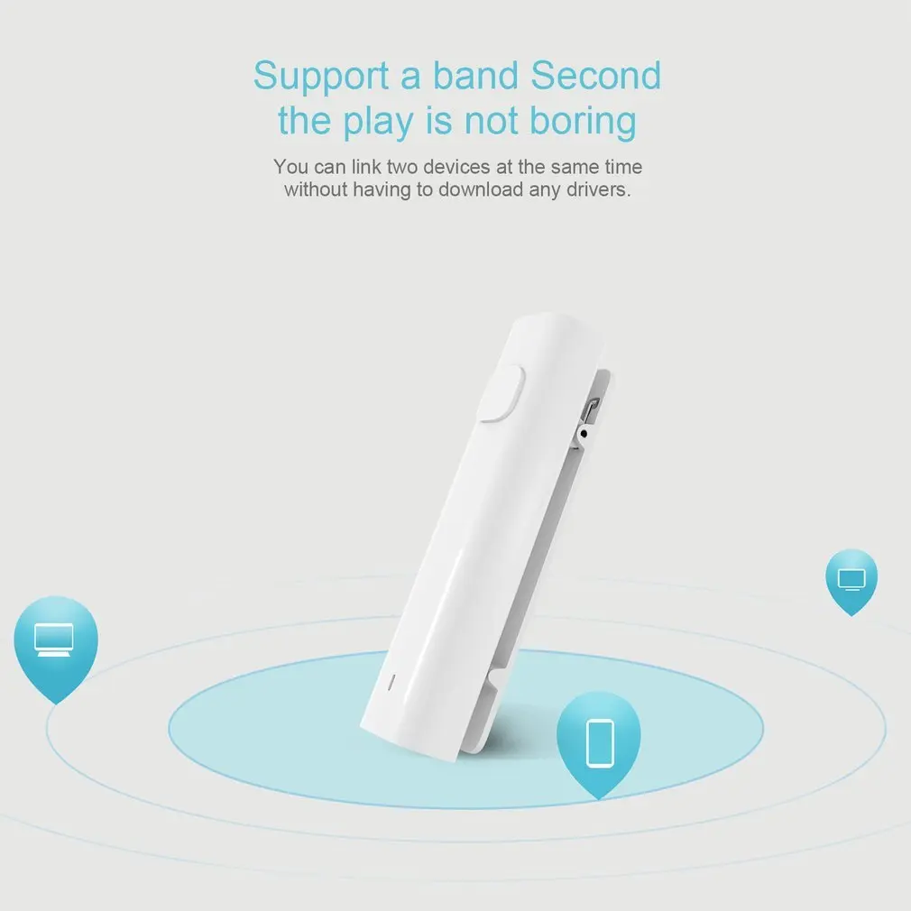 Xiaomi Bluetooth 4,2 беспроводной аудиоресивер адаптер 3,5 мм аудио музыка автомобильный комплект Динамик Наушники руки
