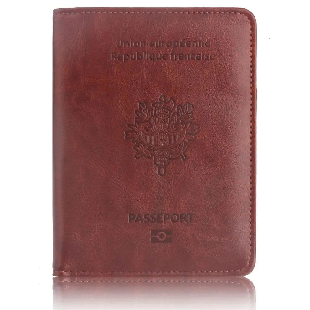 Обложка для паспорта TRASSORY мужчин и женщин французская кожаная дорожная сумка с