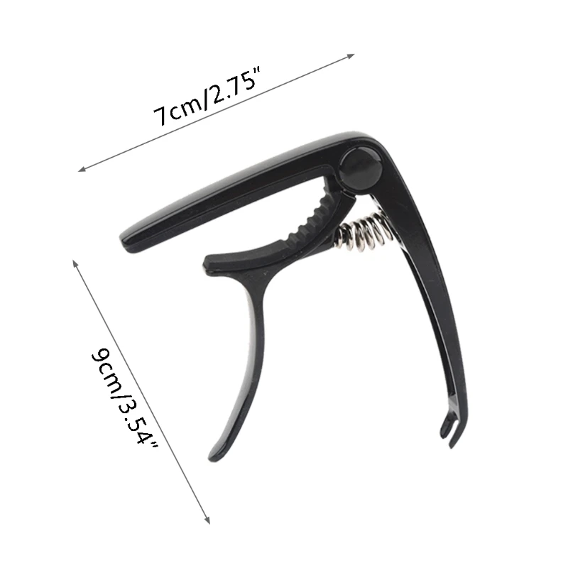 

E5BD Guitar Capo Zinc Alloy Guitar Tuner Clamp Professional Key Trigger Capo for Acoustic Electric Musical Instruments