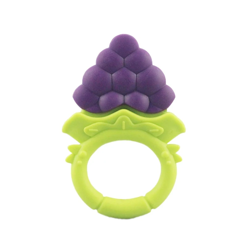 

3pcs fruit teether bracelets Teethers Fruit Marine Life Shape Baby Teether Newborn Nursing Mittens Teether Baby Rattles Toy
