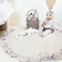 play tents decoration children baby round rug crawling mat for childrens bedrooms