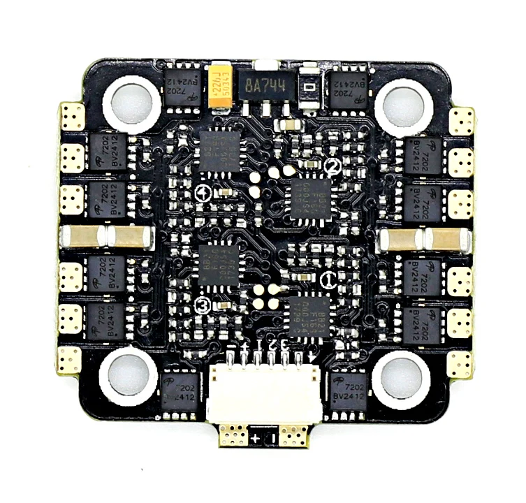 Skystars 20A 4 в 1 2-4S BLHeli_S/Dshot 600 ESC электронный регулятор скорости для RC гоночного дрона квадрокоптера аксессуары