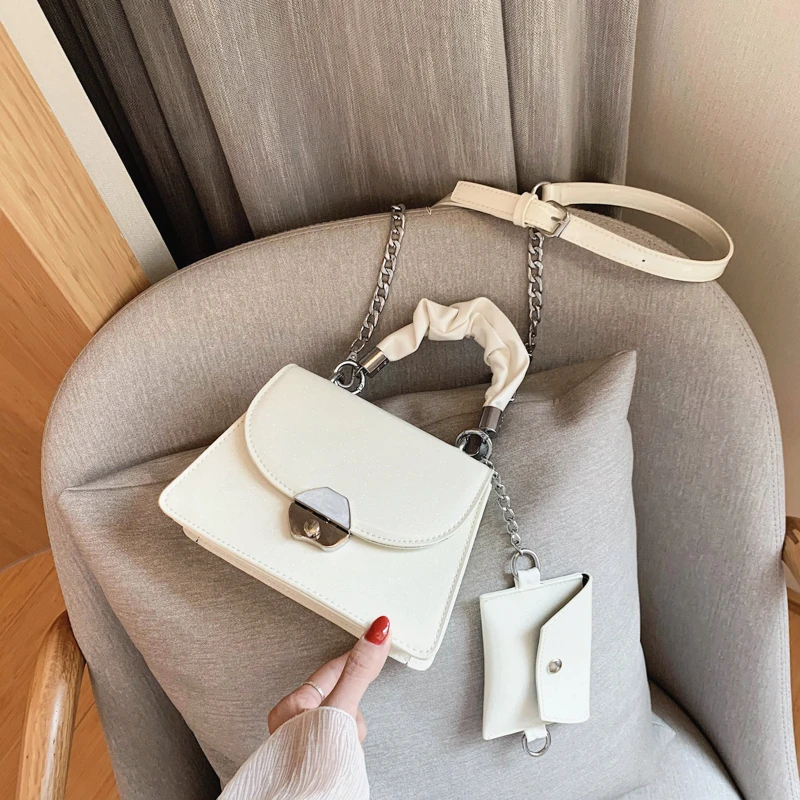 Модная кожаная сумка через плечо качественные сумки для женщин 2020 кошельки и