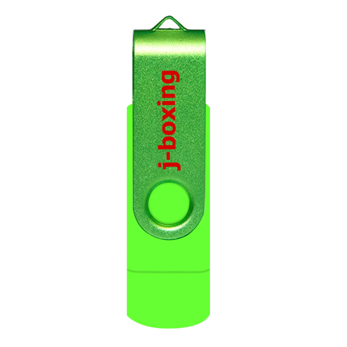 Green J-бокс OTG USB флеш-накопитель 64 ГБ 32 ГБ 16 ГБ металлический флеш-накопитель OTG флешки Micro USB карта памяти Cle USB 2,0 Флешка для huawei - Цвет: Green