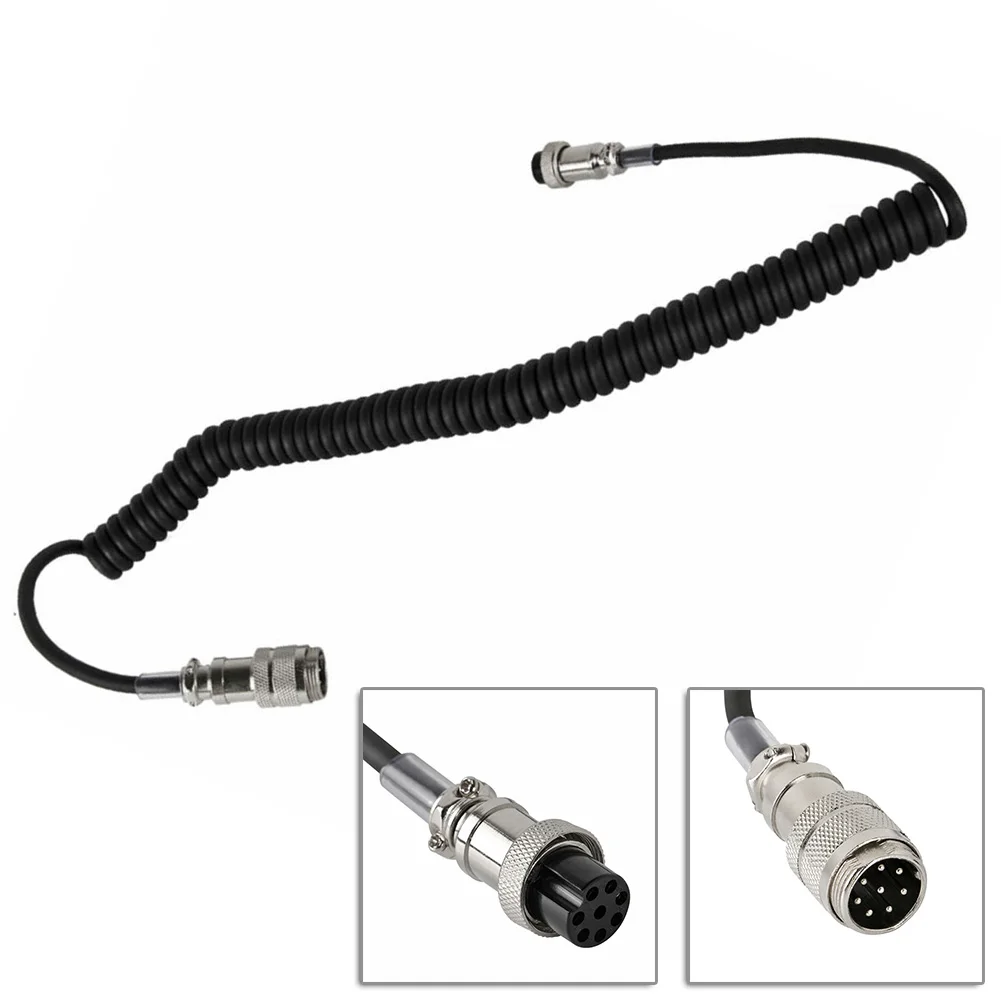 

HAM/CB Mic Extension Cord Round 8 Pin For YAESU ICOM Mic Plugs. Mic Plugs