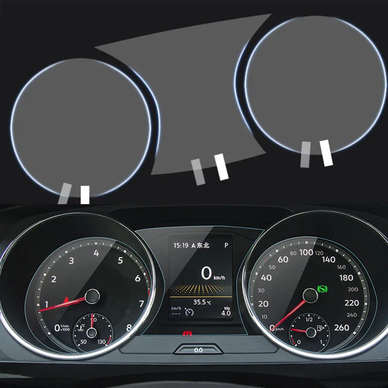 

3 шт./комплект, Защитная пленка для приборной панели Tiguan L