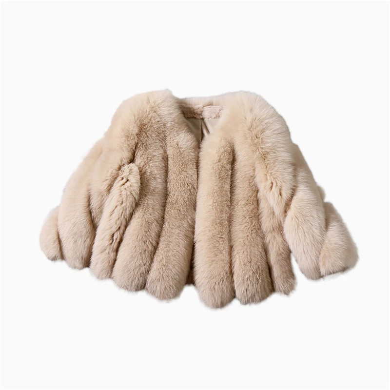 

Winter Furry Coat For Women Short fur Jacket female Warm Artificial Faux Fur Coat Fashion Fluffy Clothes Elegant Plush Jacket