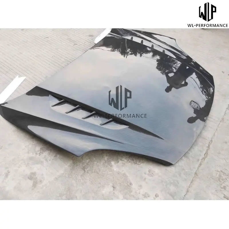 958 2 высокое качество влажный/сухой углеродное волокно передние капоты двигателя