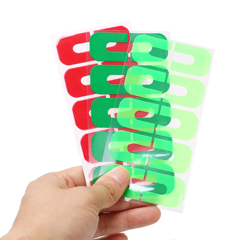 Лаковый протектор для ногтей 10 шт./лист держатель наклеек креативный U-образный