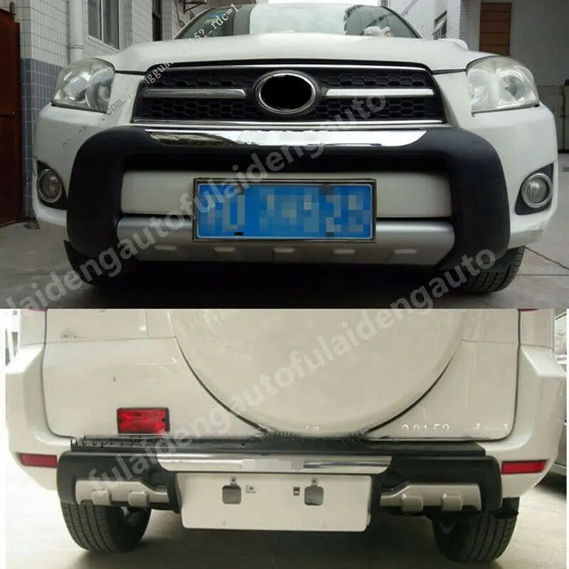 

2 шт., передние и задние бамперы для Toyota RAV4 2009-2011