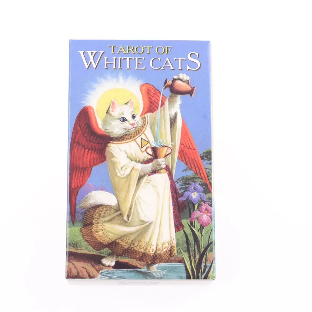 Tarot of White Cat карты для настольных игр с изображением оракла вечерние|Настольные