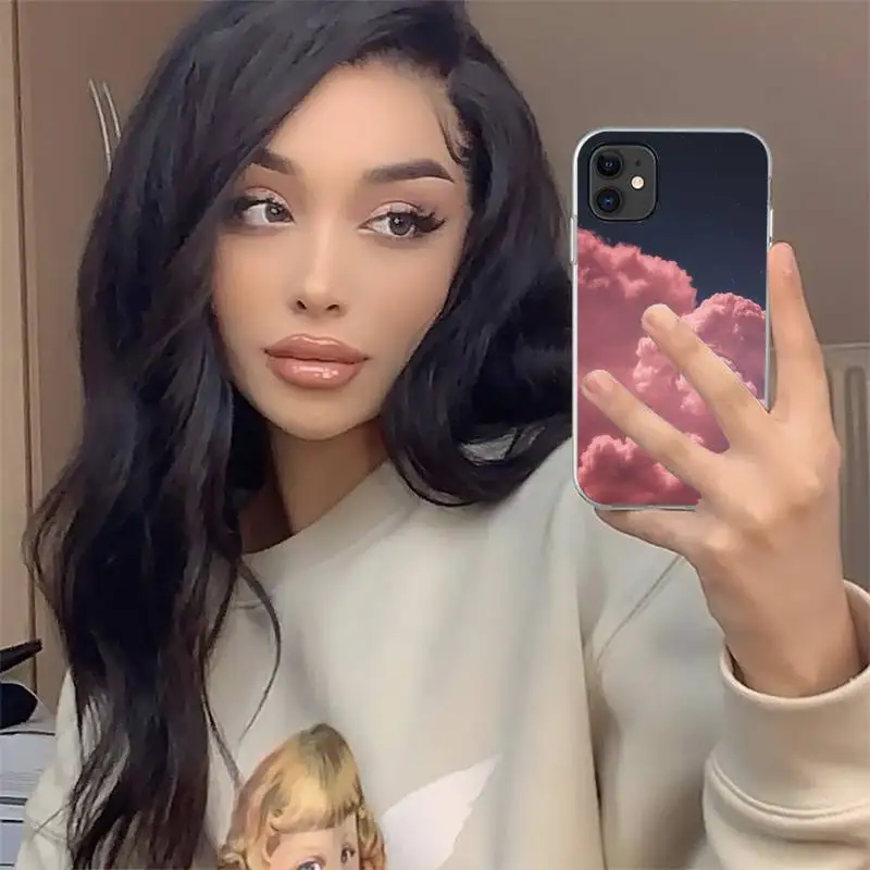 

Colorful cloud pink aesthetics pattern Phone Case For iphone 12 mini 5 5s 5c se 6 6s 7 8 plus x xs xr 11 pro max