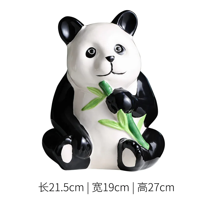 

Ceramics Creativity Piggy Bank Gift Animals Nordic Children Large Piggy Bank Mdoern Huchas De Dinero Decorative Boxes BK50QX