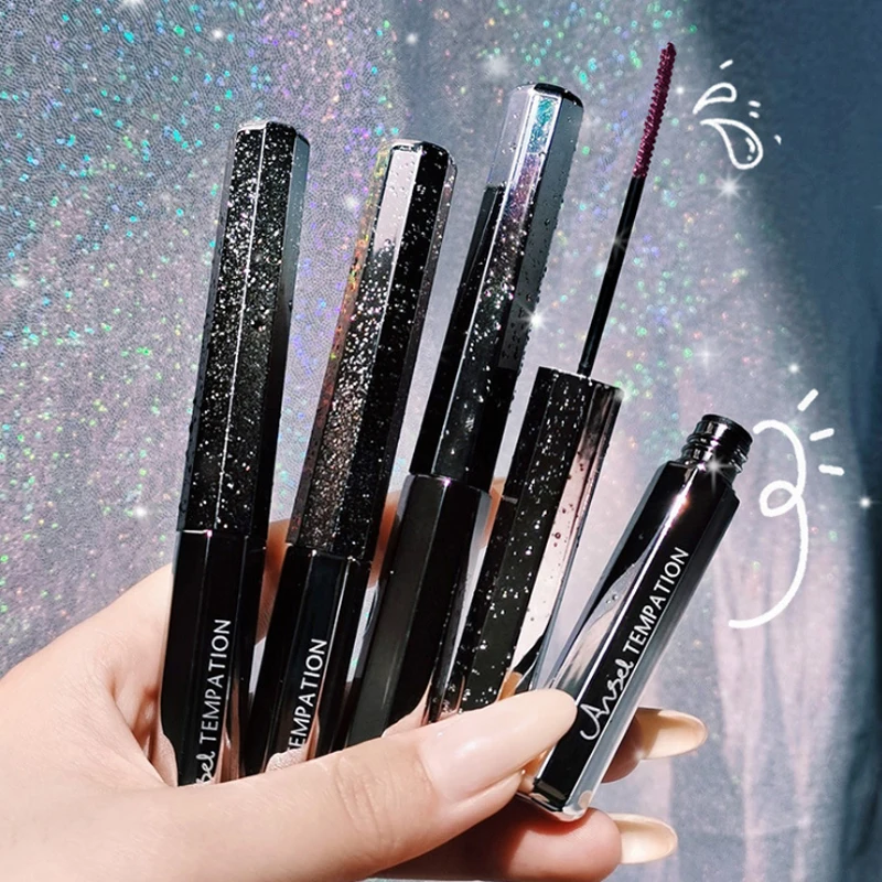 

5 Colors Liquid Mascara Long Lasting Waterproof Long Lasting Head Mascara Eye Lashes Cosmetics TSLM1