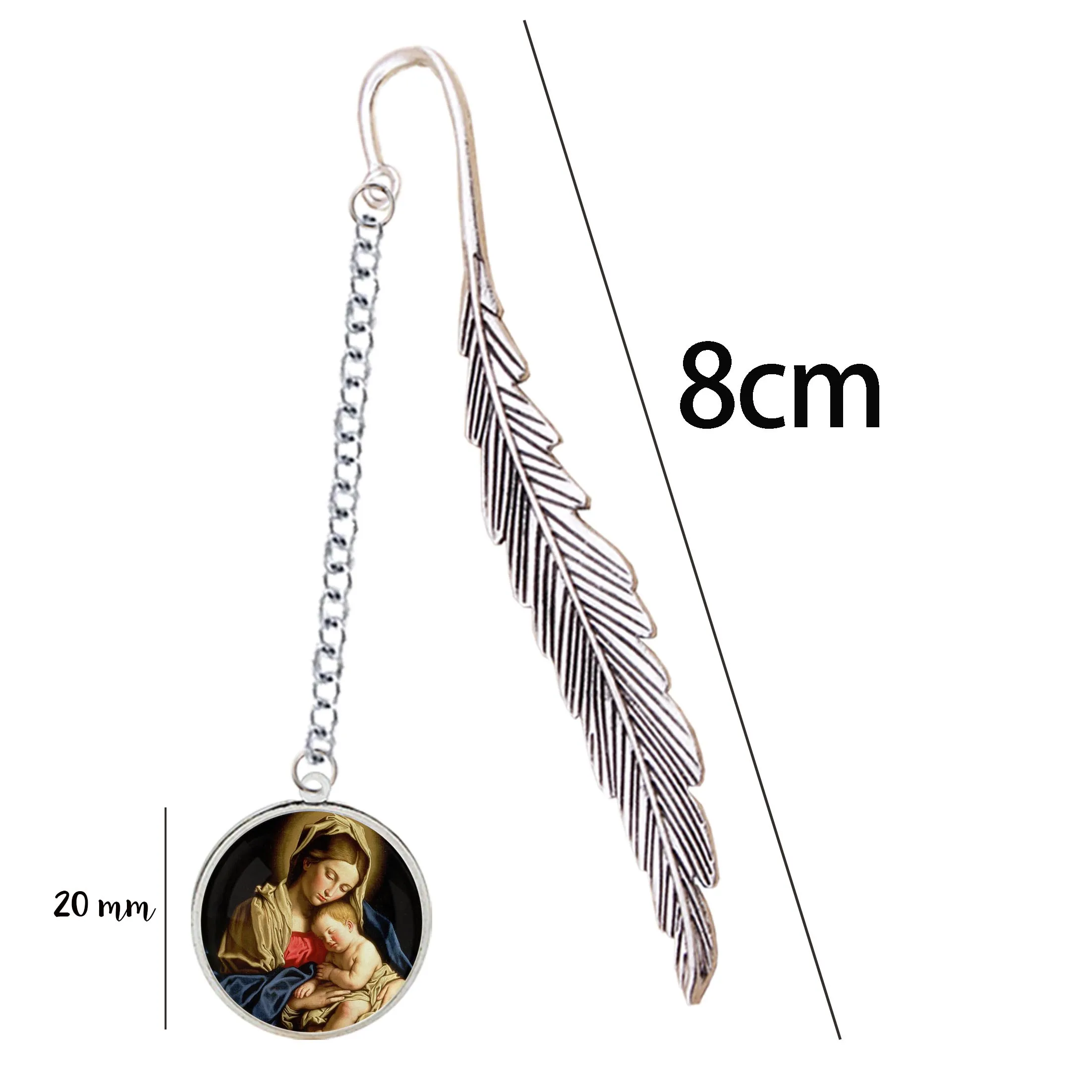 Металлическая книга 8 см детская Иисус король Христос картина мама любовь