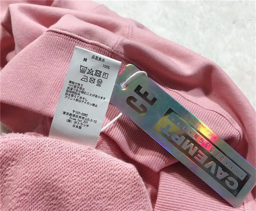 

Embroidery Balloon CAVEMPT C.E CREW NECK ORANGE Crewneck Men Woman Sweatshirts Cav empt Hoodies