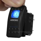 Стрелки вверхвниз 7 контактов момент вклвыклмомент вкл кулисный переключатель для NARVA ARB Carling синий светодиод (ВКЛ) выкл (ВКЛ) тумблер