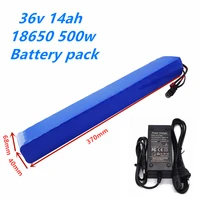 36v 10s4p 14ah 500w high powercapacity 42v 18650 lithium battery pack ebike electric car bicycle motor scooter 20a bmscharger