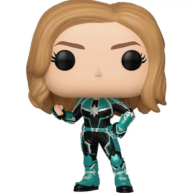 Funko POP Оригинальная кукла Капитан Marvel Кэрол данверс экшн-фигурка дети малыш