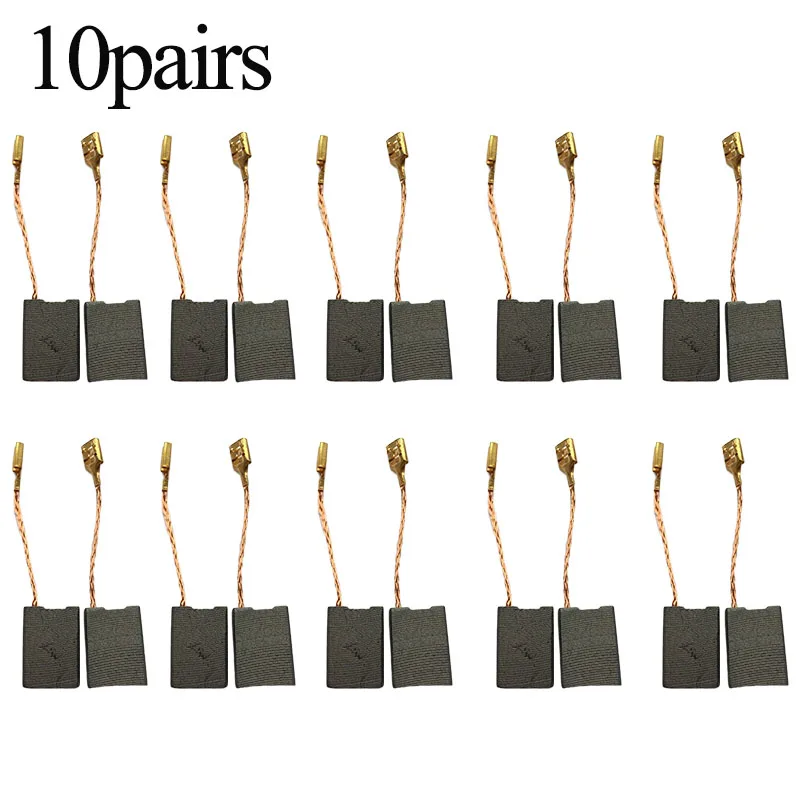 10 шт. сменные прочные карбоновые щетки для дрели Bosch GWS 20-230 H | Инструменты