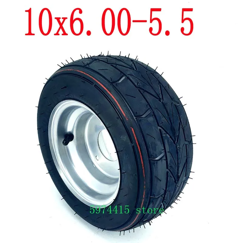 Бескамерная вакуумная шина 10 х6 00 6 подходит для маленьких Мотоциклов Harley