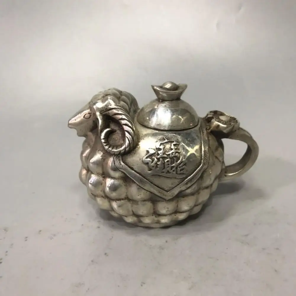 

Изысканные украшения из белого медного овечьего чайника