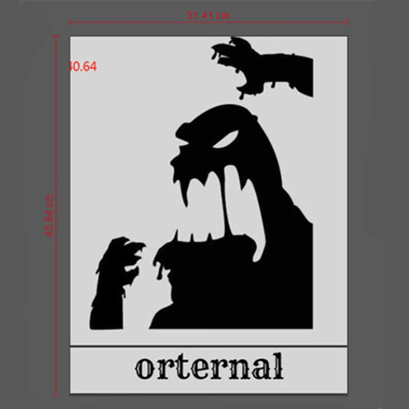 

5 шт., декоративные наклейки на окна «ведьма»