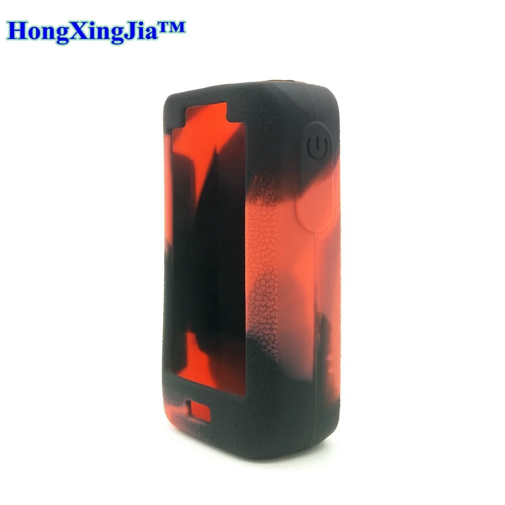 red black Защитный силиконовый чехол для Vaporesso Luxe 220 Вт мод чехол для вейпа Резиновая кожа основы стикер рукав корпус vape SKRR танк - Цвет: red black