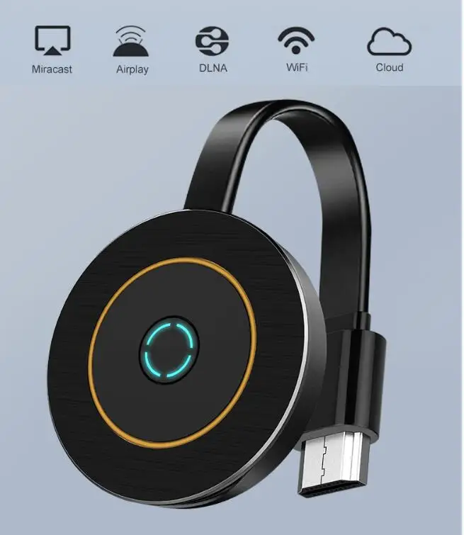 MiraScreen G10A Miracast Android tv Stick 2,4G/5G WiFi Дисплей ТВ ключ приемник 4K DLNA Airplay медиа стример адаптер для IOS