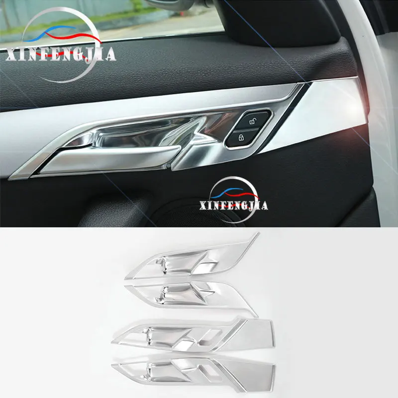 

Для BMW X1 F48 2016-2019 4 шт. хромированная Внутренняя дверь открытая ручка панель обшивка